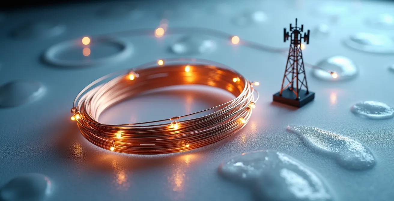 Infrastructure de télécommunication avec équipements de redondance dans un contexte québécois hivernal